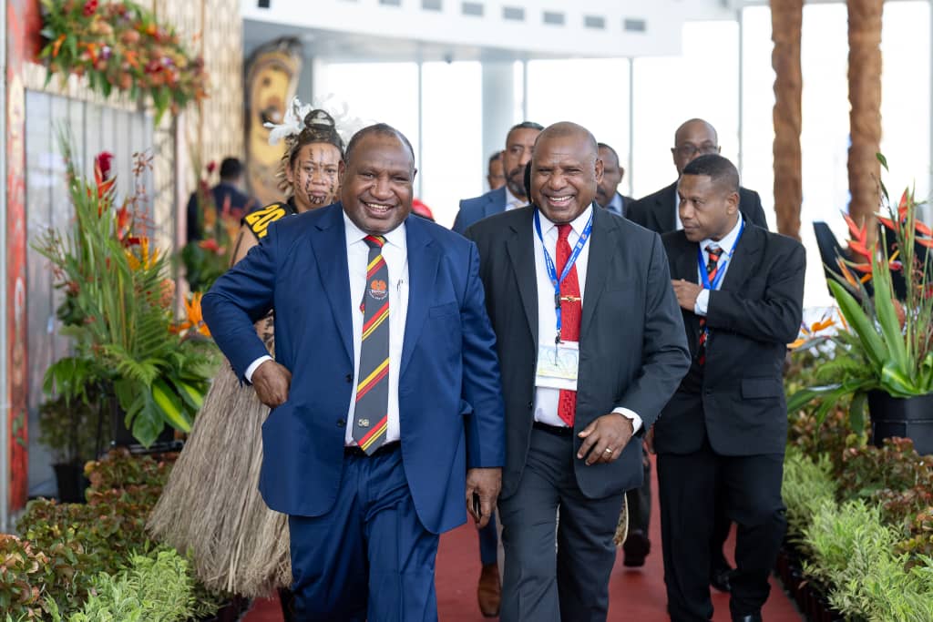 Prime Minister Hon. James Marape officially opening 44th PILON Meeting